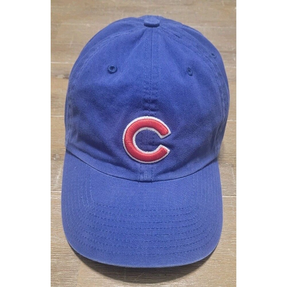 Chicago Cubs Blue Hat MLB Adult Adjustable Twins Enterprise Cap Embroidered